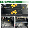 Lexus NX200t (2015-2017) Black Carbon Fiber Trunk Retractable Cargo Cover