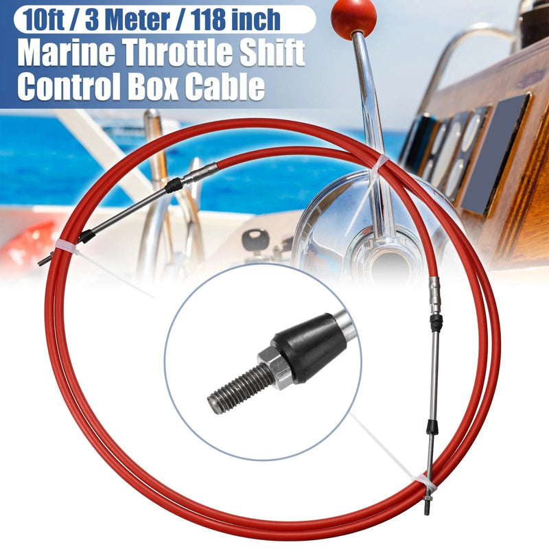 Yamaha Red Remote Control Box Cable / 10ft