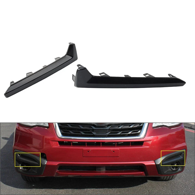 Subaru Forester Fog Light Trim Molding Glossy Black (2017-2018)