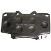 Toyota 80 Series Front Dimpled Slotted Disc Rotor Brake Pads (1990–1998)