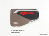 Isuzu D-Max RG01 Chrome/Black Gas Fuel Door Cover Trim (2020-2022)