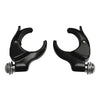 Harley Dyna Low Rider Fat Bob 4x 49mm Windshield Clamps (2006-2017)