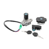 Yamaha DT125RE, DT125X Ignition Switch, Fuel Gas Cap, Helmet Lock Kit (2005-07)
