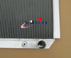 Chevy 1951-1954 3 Row Aluminum Radiator + Fan