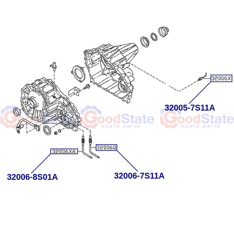 Navara D40 4WD Drive Switch Transfer Case Neutral
