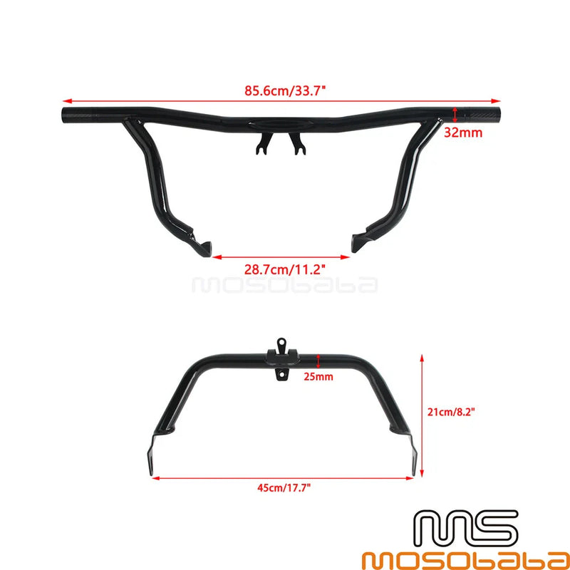 Harley Road Glide Crash Bar & Fairing Support (2015-2023)