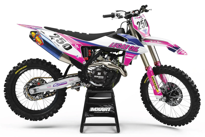 KTM 50 SX E2 Graphics Full Kit 2024-2026 Active Pink Style Stickers Decals