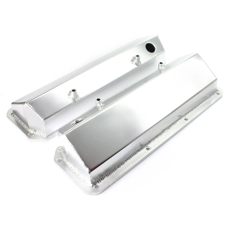 Ford 302 351C Cleveland Anodized Tall Valve Covers w/ Hole
