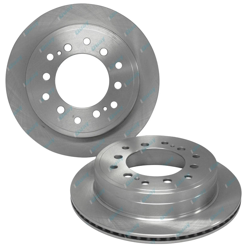 Toyota Landcruiser Prado KZJ95 RZJ95 VZJ95 1996-2002 2 Rear Brake Rotors