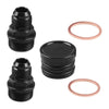 Honda B16 B18C Catch Can Breather Fitting & Block Plug (M28 to 10AN)