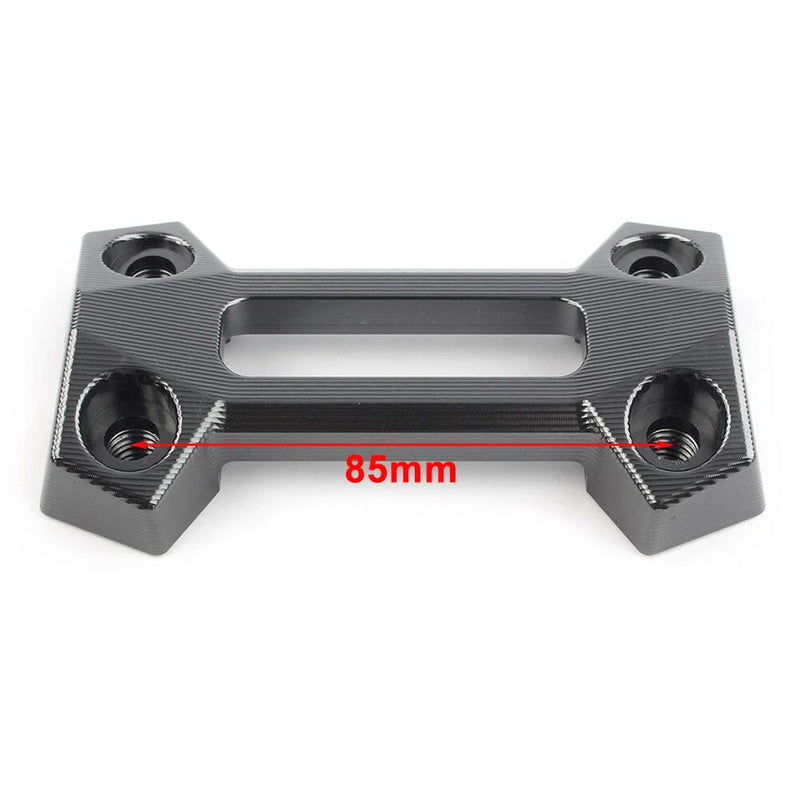Kawasaki Z900 CNC Aluminum Front Handlebar Riser Clamps (2017-2022)
