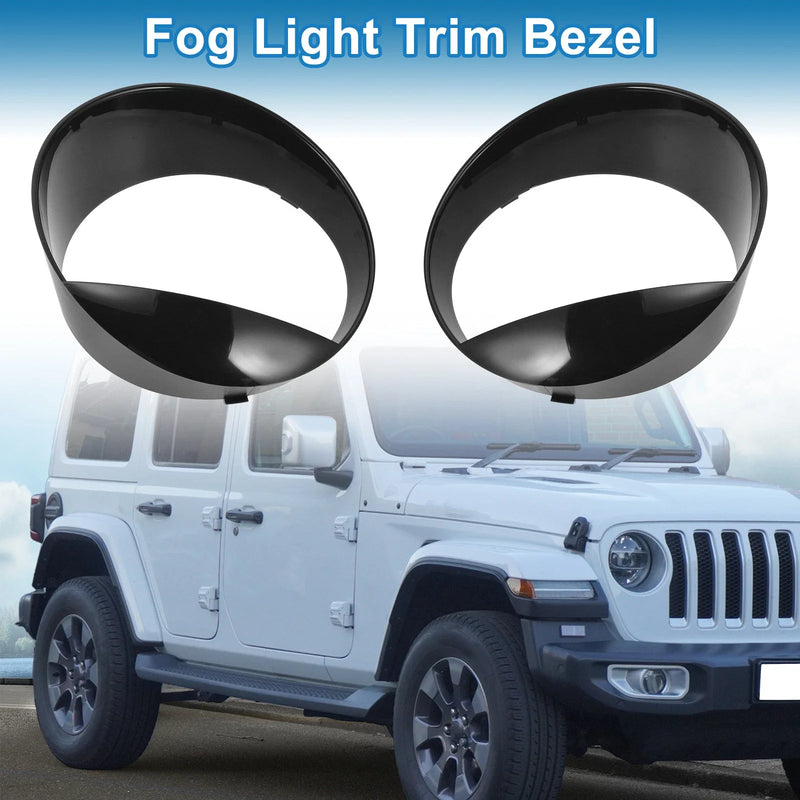 Jeep Wrangler 2 x Headlight Trim Bezels (2024)