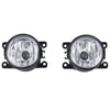 Fog Lamp Spot Light Kit Assembly Pair Fits Honda City 4D Sedan 2014-16 D06