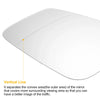 BMW 2 3 4 5 6 7 Series Left Side Heated White Mirror Glass (2014-2023)