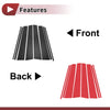 Toyota Land Cruiser LC300 8 Pc Carbon Fiber Door Pillar Window Trim (2023-24)