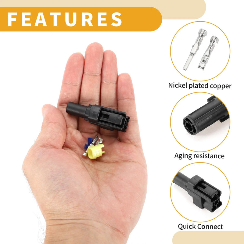 Ford - 79 Characters or Less Pin Oil Pressure Sensor Connector Plug