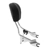 Harley Street Road Glide Chrome Backrest Sissy Bar (2009-2025)