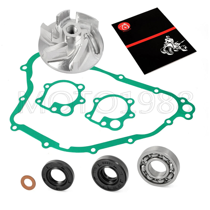 Honda CR250 CR250R Water Pump Impeller Gaskets Seals Rebuild (2002–2007)
