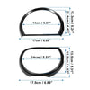 Dodge Challenger 4 x Front Black Headlight Covers (2015-2023)