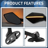 Suzuki GSX-R600 GSX-R750 2003-2017 Aluminum Rear View Mirrors