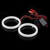 Universal Vehicles 95mm DRL COB LED Angel Eyes Halo Ring Fog Light