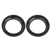 Motorcycle 43x53-11mm Front Fork Damper Shock Absorber Dust Seal Set