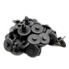 Ford Lincoln 100pcs Nylon Cowl Push Type Retainer Clips