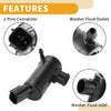 Mitsubishi L200 Windshield Washer Pump w/ Grommet (2006-2015)