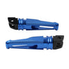 Ducati Panigale 1098-1299 Blue Rear Passenger Footrests (2012-2020)