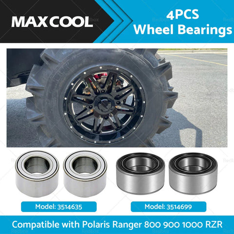 Polaris Ranger 800 900 1000 RZR 4PCS Wheel Bearings