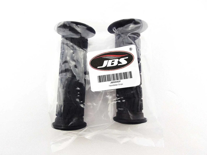 HUSQVARNA JBS Universal 22mm 7/8" Black Motorcycle Hand Grip Set