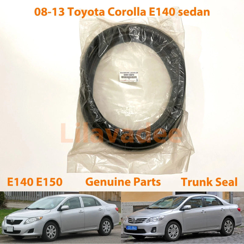 Toyota Corolla E140 E150 Genuine Trunk Lid Weatherstrip Rubber Seal (2007-2013)