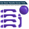Jeep Wrangler JL (2018-2023) - Purple 1 Set Door Handle Cover Trim