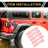 Jeep Gladiator JT (2020-2021) - 1 Set Pink Door Tailgate Handle Cover