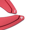 Dodge Charger Challenger 2 x Red Shift Paddle Extensions (2015-2023)
