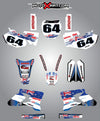 Yamaha YZ 450F (2003-2005) - Aussie Pride Stickers Custom Graphic Kit
