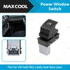 VW Golf MK5, Caddy, Passat, Amarok Electric Power Window Switch (2004-2014)