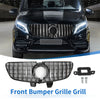 Mercedes-Benz V-Class (2014-2023) Chrome Silver Front Upper Bumper Grille