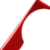 Nissan GTR R35 (2008-2020) Carbon Fiber Red Rear Loudspeaker Frame Cover Trim