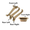 BMW X4 RHD Beige Interior Inner Door Handle Pull Trim (2011–2017)
