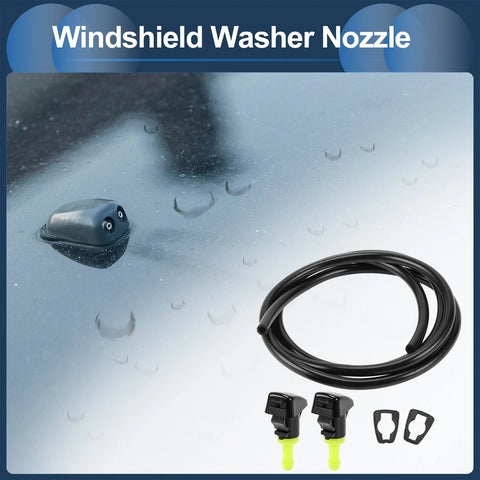 Dodge Windshield Washer Nozzle With Gasket Fluid Hose