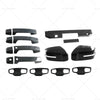 Mitsubishi Triton Front Mirror & Rear Door Handle Bowl Covers (2023-2025)