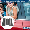 Ford Territory (2019-2021) Carbon Fiber Black 8pcs Door Pillar Window Trim