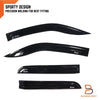 Isuzu D-Max 2020-2023 Dual Cab Weather Shield Window Visor Rain Guard