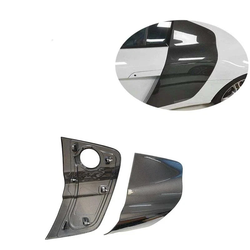 Audi R8 Coupe 2008-2015 V10 Real Carbon Fiber Replace Side Blade Door Panel