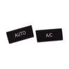 BMW X3 X4 Matte Black 11x Front Air Conditioning Button Trim (2011-2017)