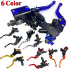 Motorcycle 7/8 CNC Handlebar Master Cylinder & Clutch Lever Set