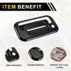 Ford F-150 2004-2014 - Keypad Black Exterior Door Handle Cover Set