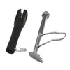 Make & Model Adjustable Non-Slip Black Motorcycle Foot Side Stand