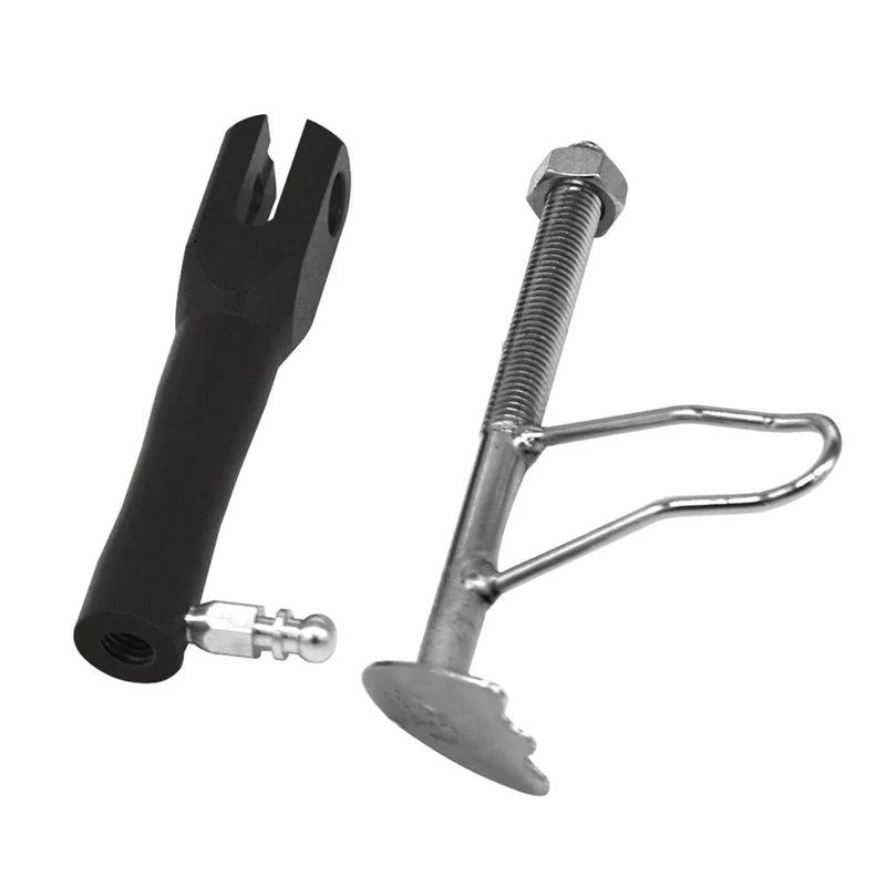 Make & Model Adjustable Non-Slip Black Motorcycle Foot Side Stand